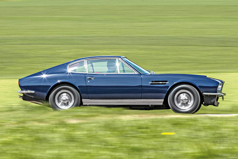 Aston Martin DBS Vantage,  Seitenansicht