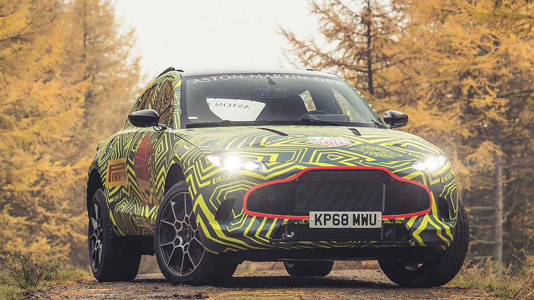 Aston Martin DBX Erlkönig