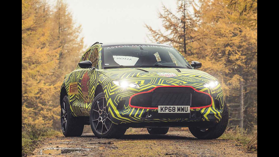 Aston Martin DBX Erlkönig