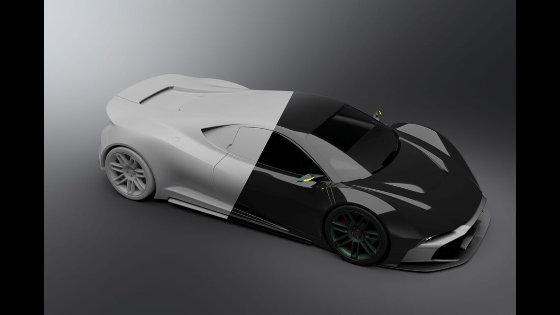 Aston Martin RR - Design - Sportwagen - Adrien Fuinel 