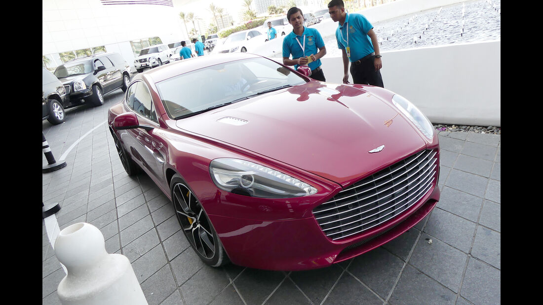 Aston Martin Rapide - Carspotting - GP Abu Dhabi 2016