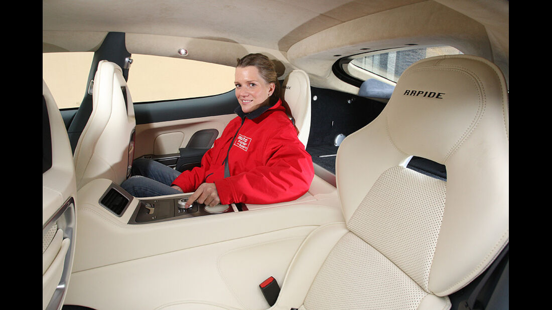 Aston Martin Rapide Innenraum