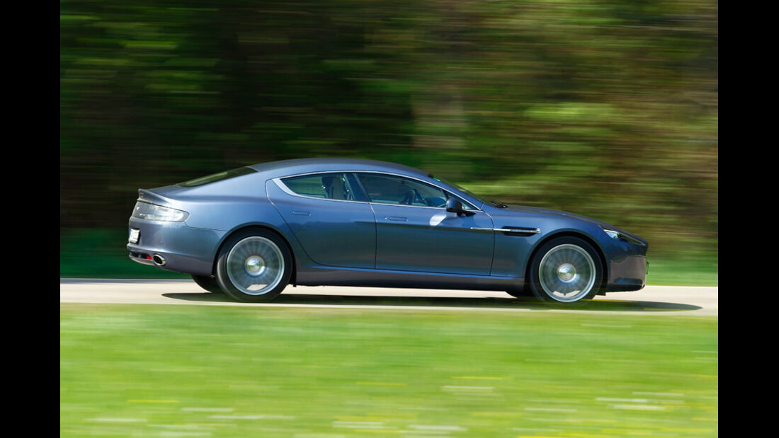 Aston Martin Rapide, Seitenansicht