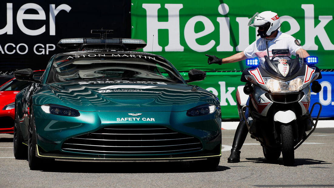 Aston Martin Safety-Car - Luxusautos - Formel 1 - GP Monaco - 21. Mai 2021