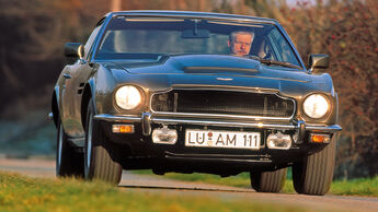 Aston Martin V8, Frontansicht