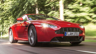 Aston Martin V8 Vantage, Frontansicht