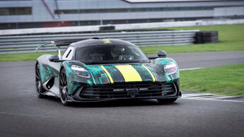Aston Martin Valhalla Prototyp Erlkönig Silverstone Rennstrecke