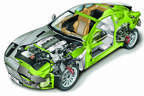 Aston Martin Vanquish 2001 alter Test
