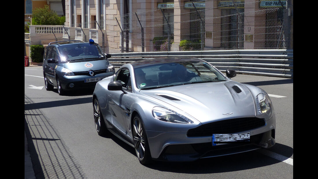 Aston Martin Vanquish - Car Spotting - Formel 1 - GP Monaco - 25. Mai 2014