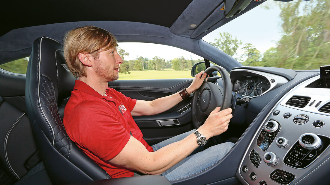Aston Martin Vanquish, Cockpit, Marcus Peters