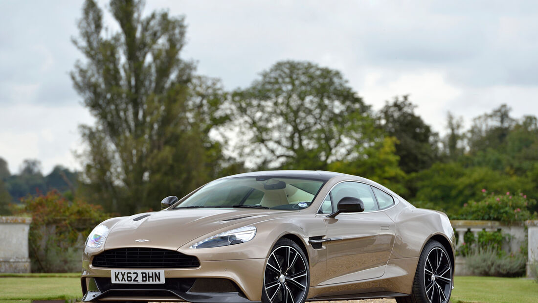 Aston Martin Vanquish, Frontansicht