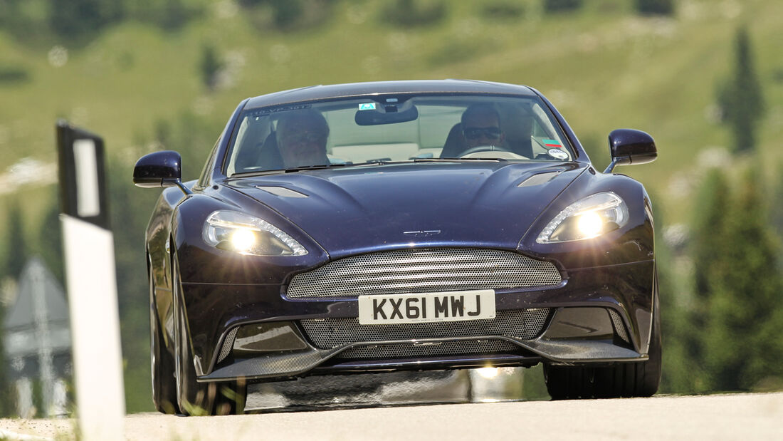 Aston Martin Vanquish, Frontansicht