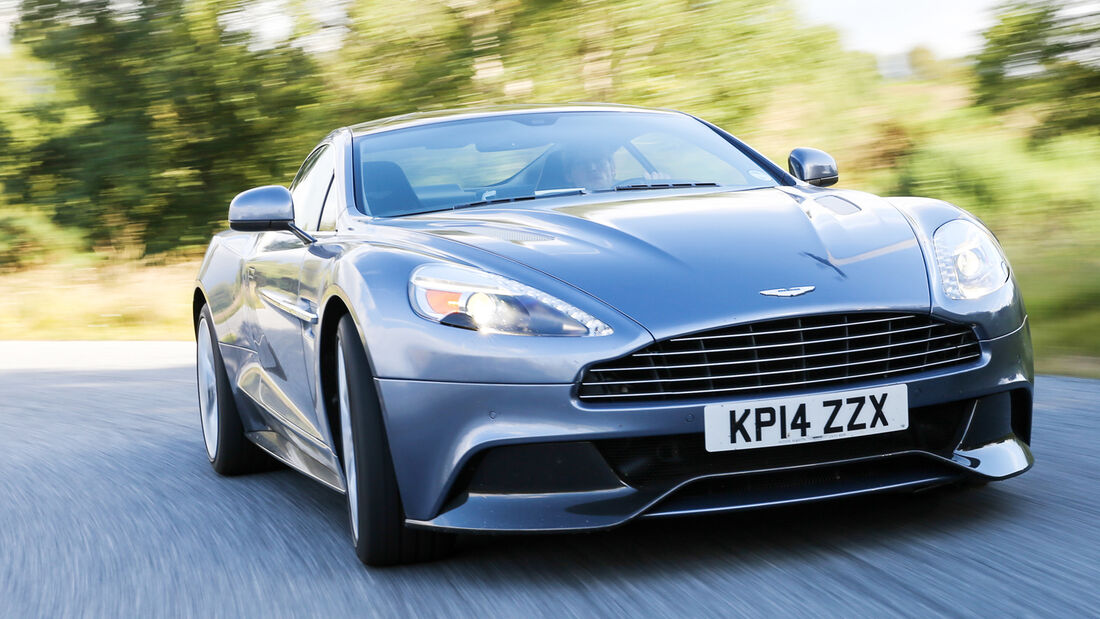 Aston Martin Vanquish, Frontansicht