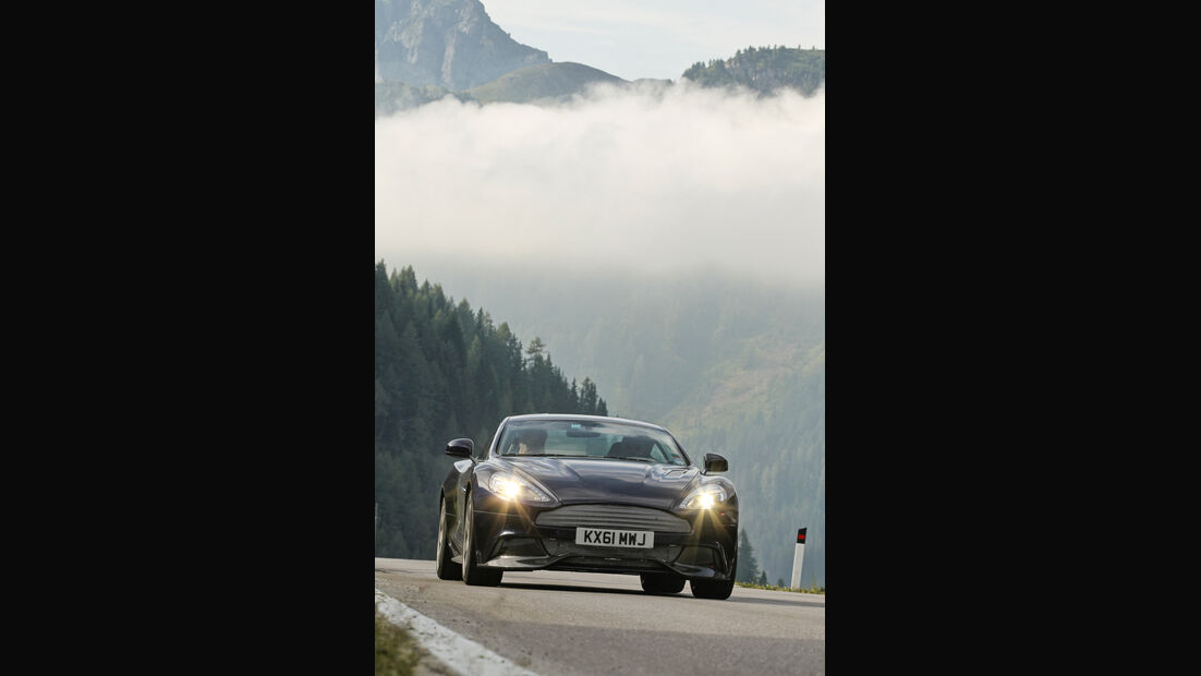 Aston Martin Vanquish, Frontansicht