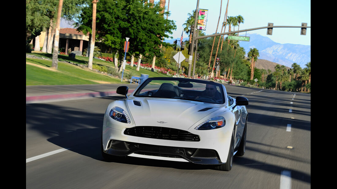 Aston Martin Vanquish Volante, Frontansicht