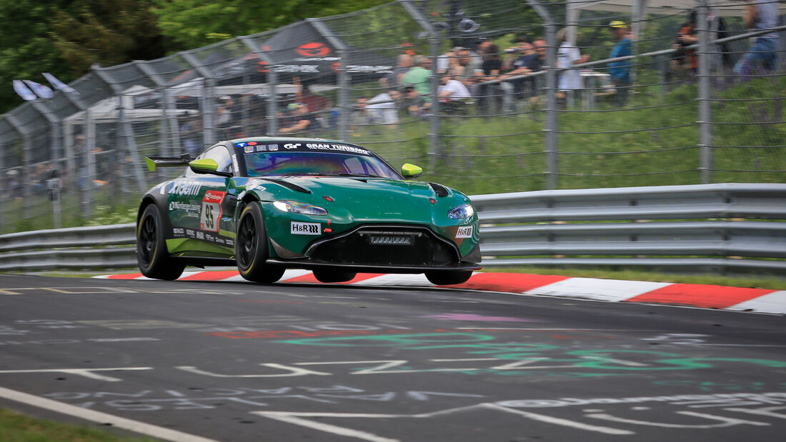Aston Martin Vantage AMR GT4 - Startnummer #95 - Dörr Motorsport - Klasse SP 8T - 24h-Rennen Nürburgring 2022 - Nordschleife 