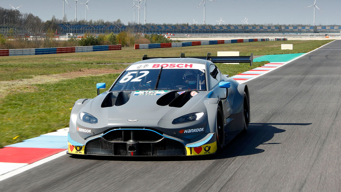 Aston Martin Vantage - DTM-Autos 2019 - Testfahrten - Lausitzring