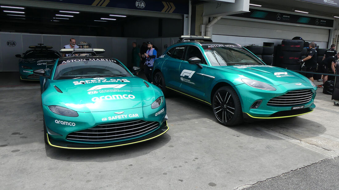 Aston Martin Vantage - Formel 1 - GP Brasilien - Sao Paulo - Donnerstag - 10.11.2022