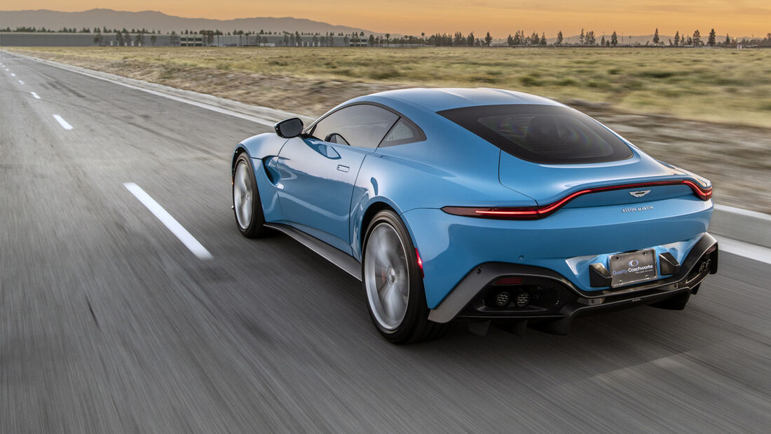 Aston Martin Vantage Panzerung