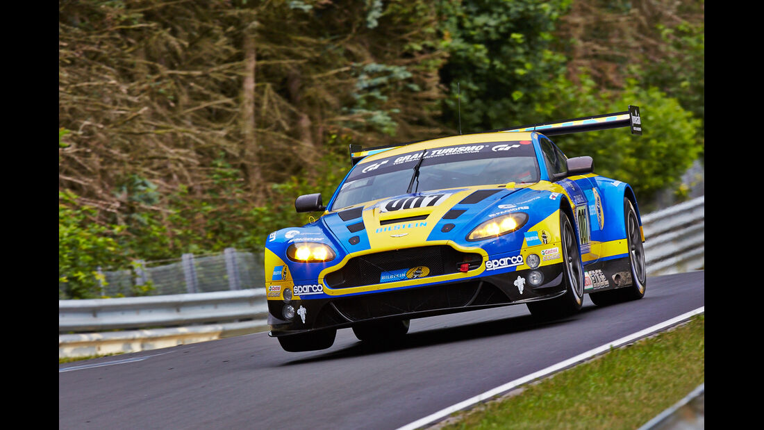 Aston Martin Vantage V8 - Aston Martin Racing  - 24h-Rennen Nürburgring 2014 - Top-30-Qualifying