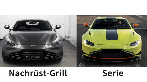Aston Martin Vantage neuer Grill