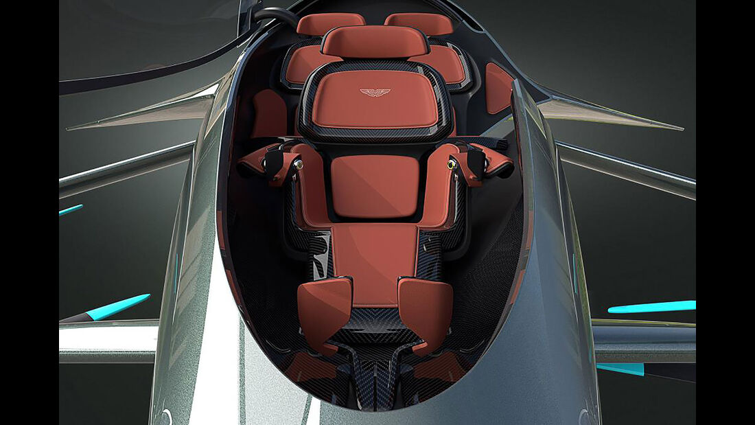 Aston Martin Vision Volante Concept Flugzeug