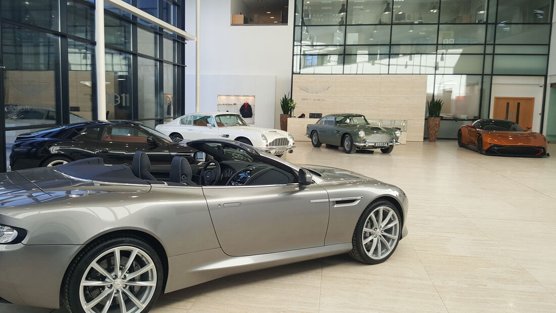 Aston Martin - Werksbesuch - Gaydon 