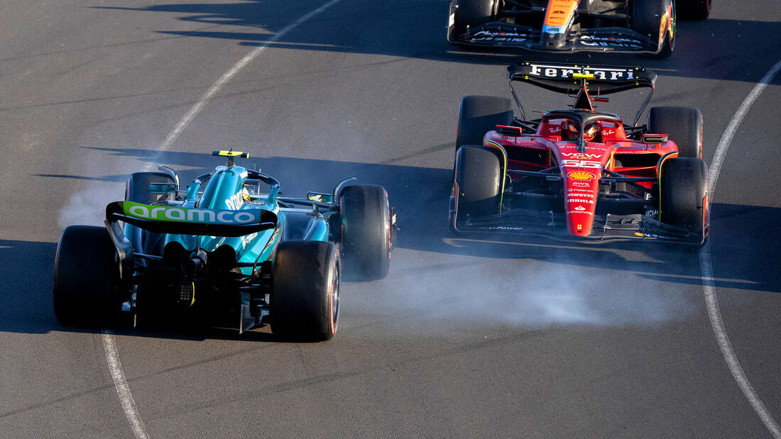 Aston vs. Ferrari - Formel 1 - GP Australien 2023