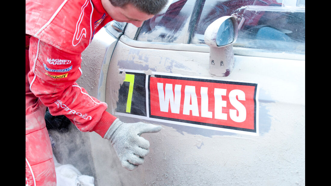 Atmosphäre Rallye Wales 2012