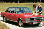 Audi 100 C1 (1968-1977) A6 Historie