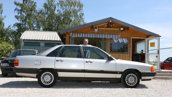 Audi 100 CS, Typ 44, Seitenansicht