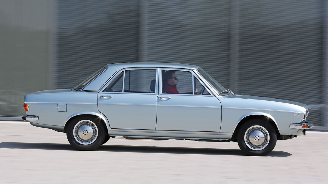 Audi 100 LS, Seitenansicht