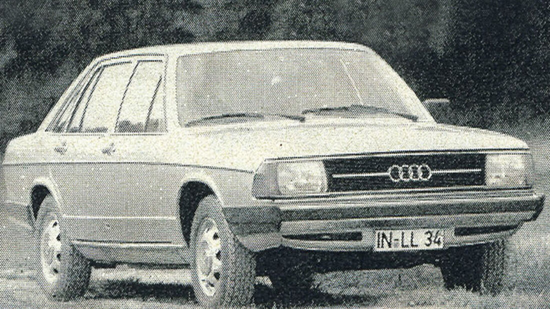 Audi, 100 Limousine, IAA 1977

