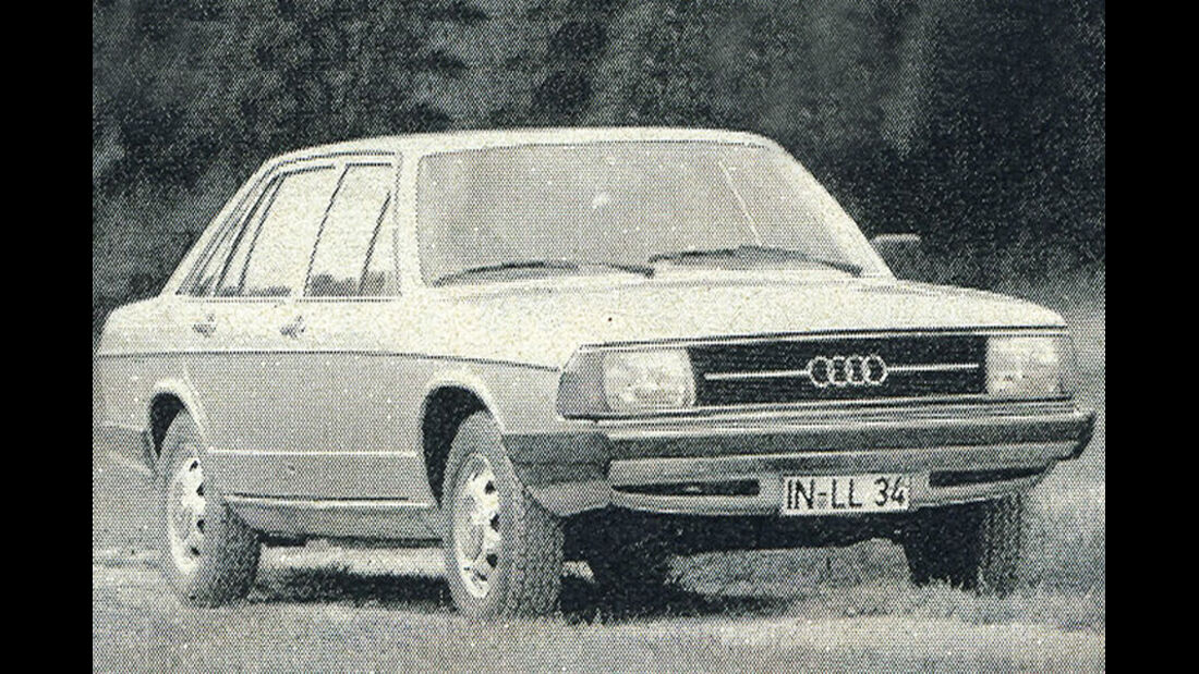 Audi, 100 Limousine, IAA 1977

