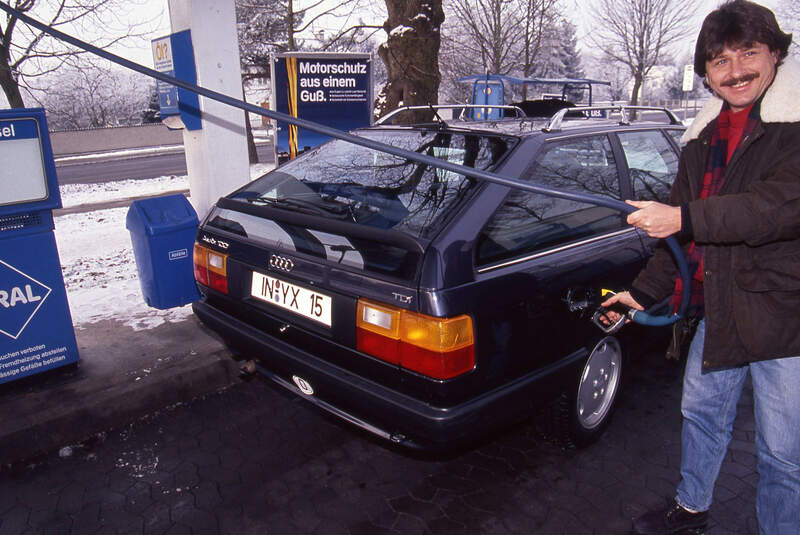 Audi 100 TDI Avant (1990) Original-Test auto motor und sport 03/1990