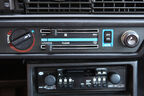 Audi 5000S, Detail, Radio, Belüftungsanlage