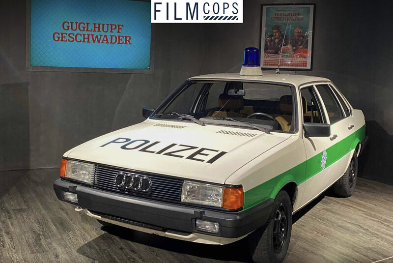 Audi 80 B2 1985 Polizei Streifenwagen Eberhofer
