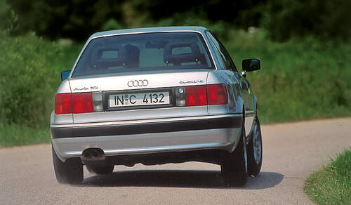 Audi 80 B3/B4, Heckansicht