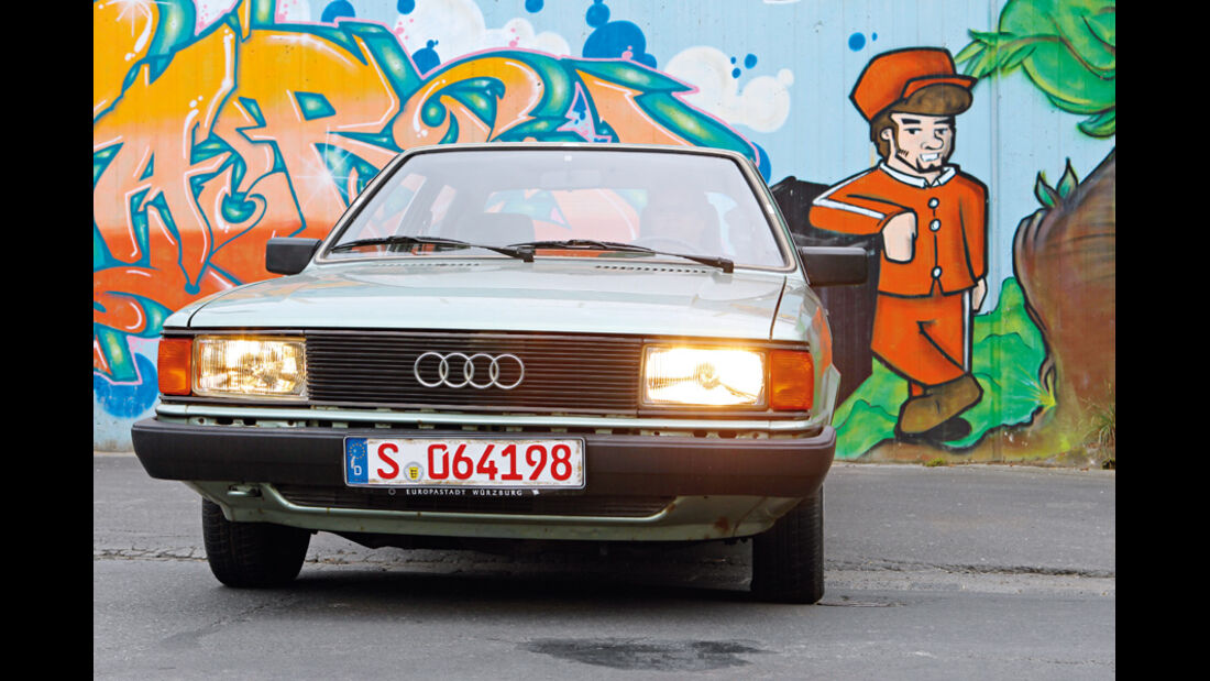 Audi 80, Frontansicht
