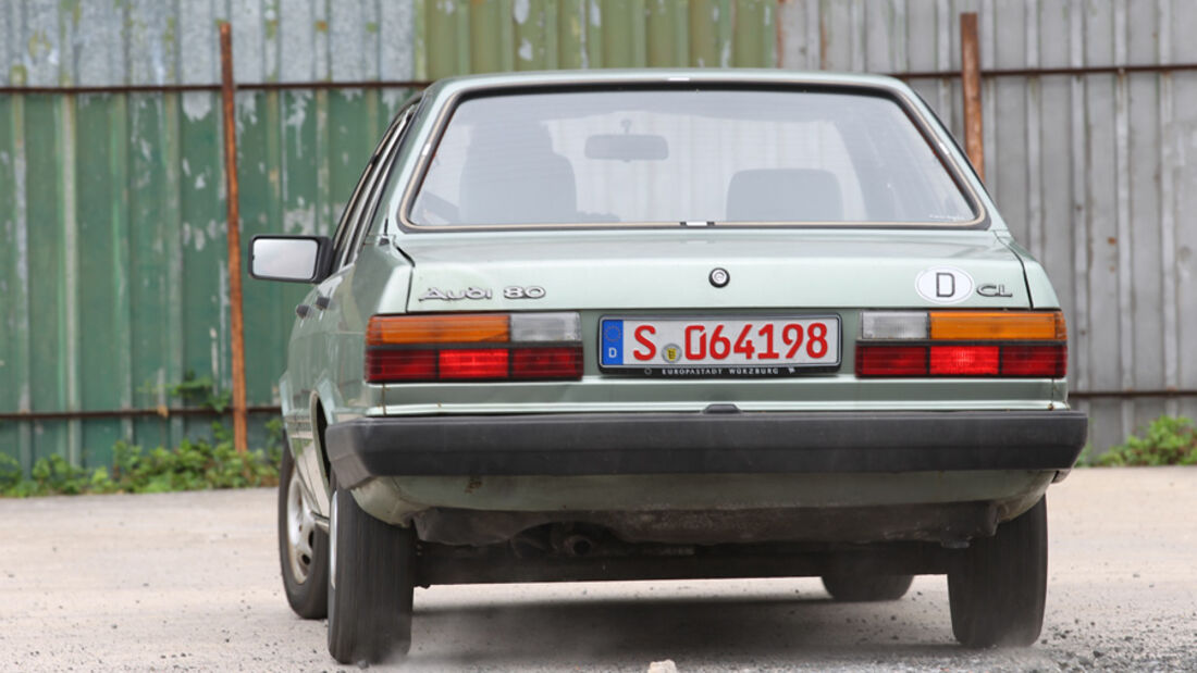 Audi 80, Heck