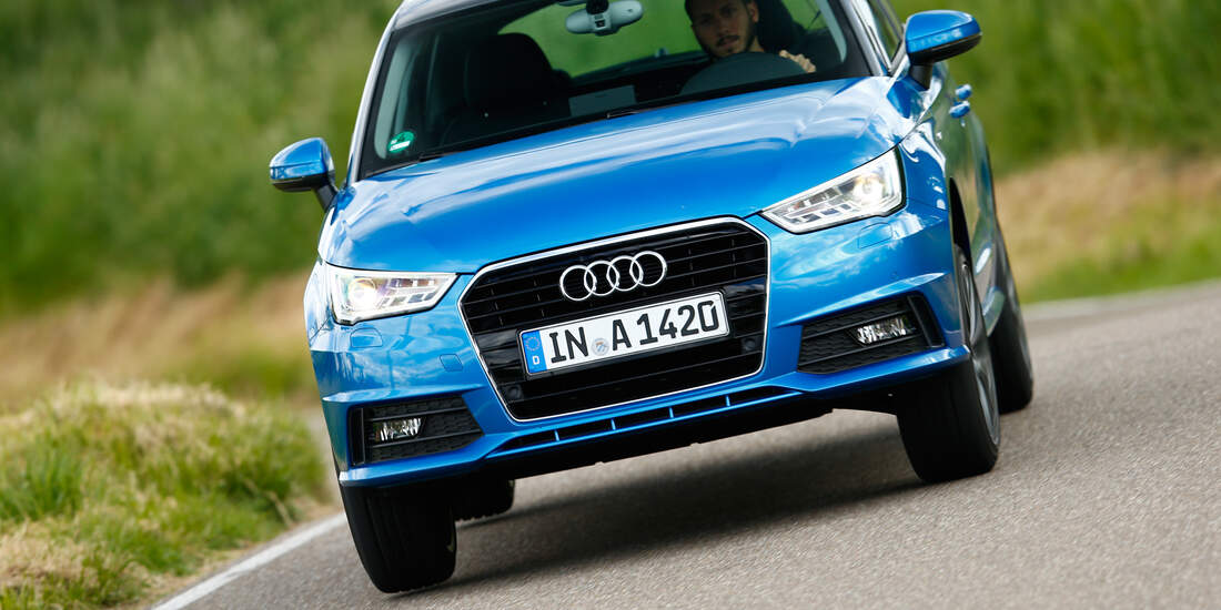 Audi A1 1.4 TFSI, Frontansicht