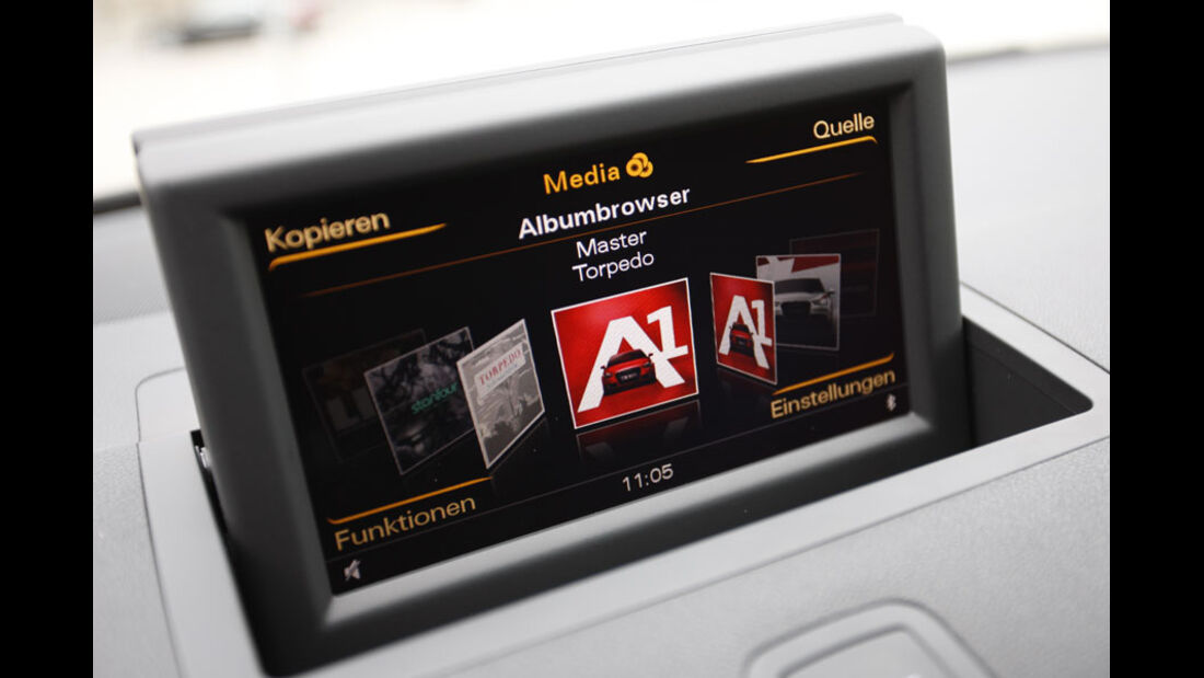 Audi A1 Bildschirm