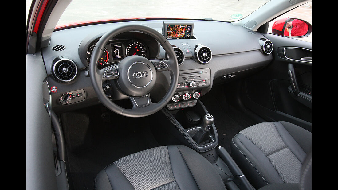 Audi A1, Cockpit