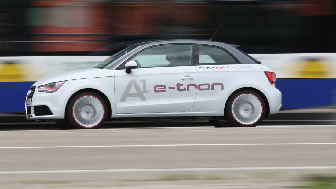 Audi A1 E-Tron, Seitenansicht