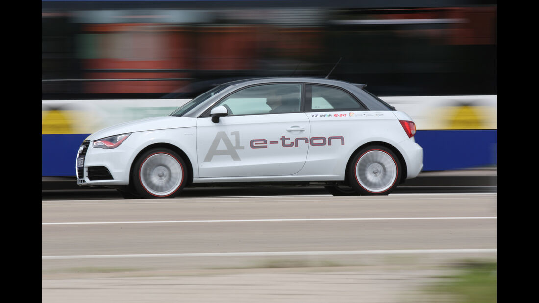Audi A1 E-Tron, Seitenansicht
