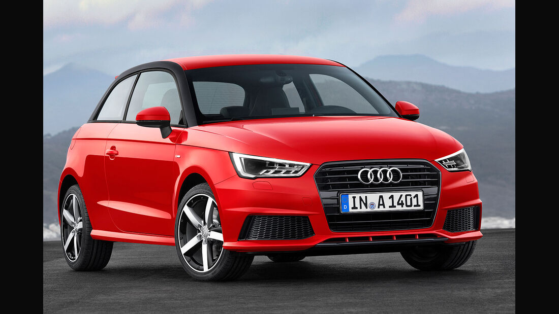 Audi A1 Facelift Dreizylinder bilden die neue Basis auto motor und sport