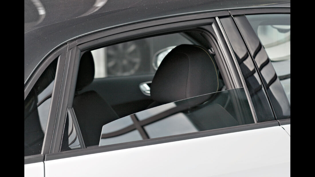 Audi A1 Sportback 2.0 TDI, Seitenfenster