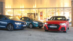 Audi A1 Sportback 30 TFSI Advanced, Ford Fiesta 1.0 EcoBoost Titanium, VW Polo 1.0 TSI Highline, Exterieur
