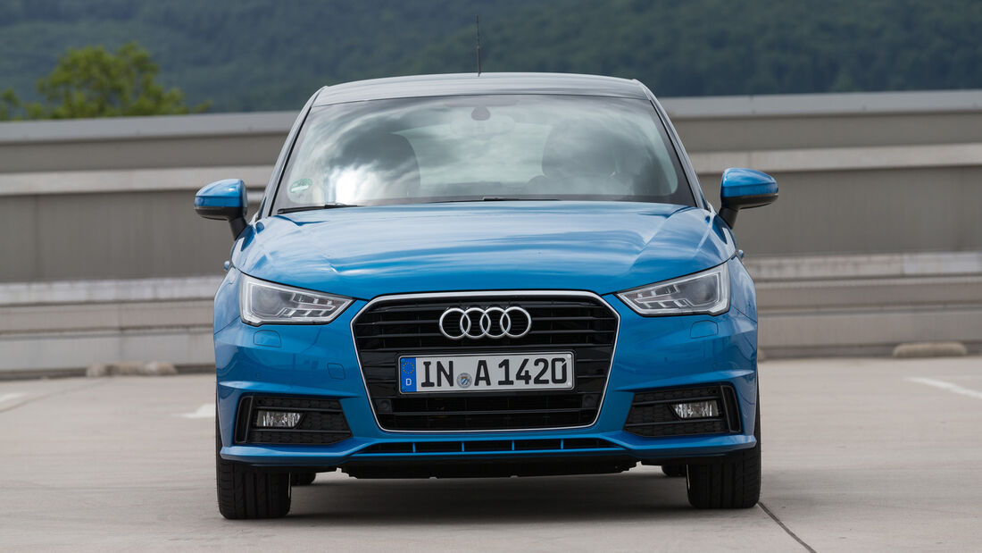 Audi A1 Sportback, Frontansicht