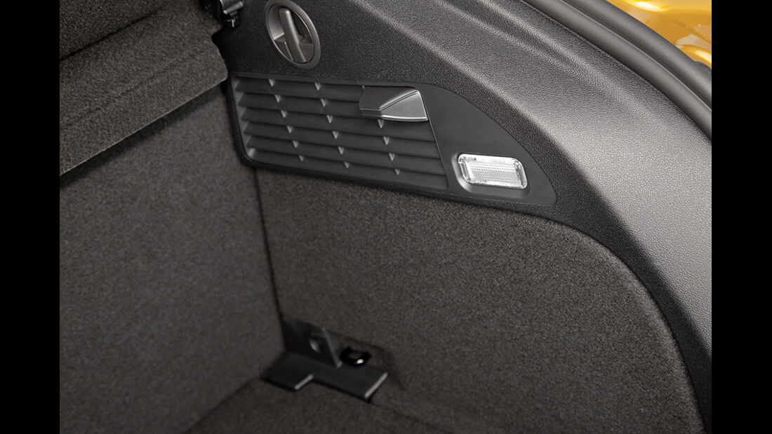 Audi A1 Sportback, Kofferraum Detail